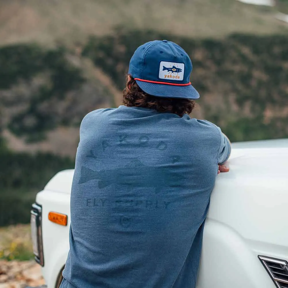 Badge SS Tshirt Denim