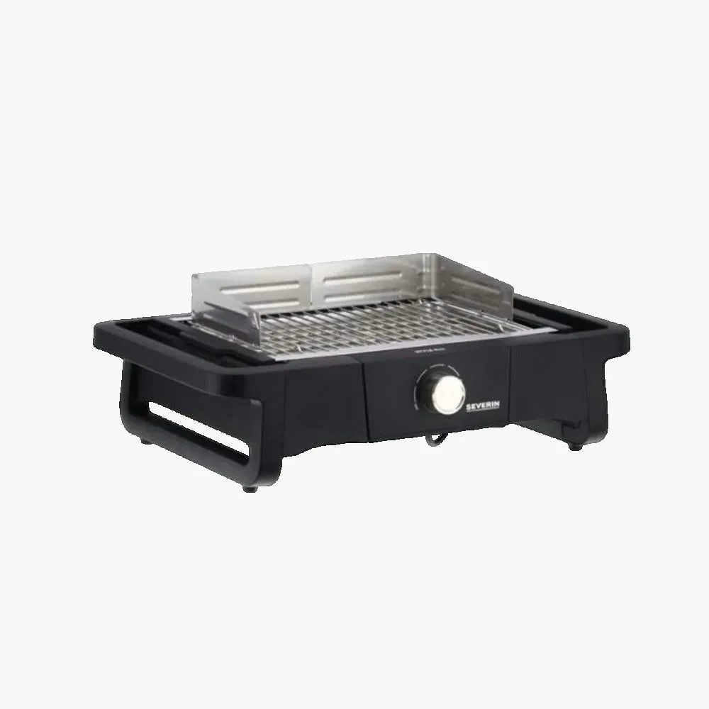 Barbecue de table Severin noir et inox Severin 