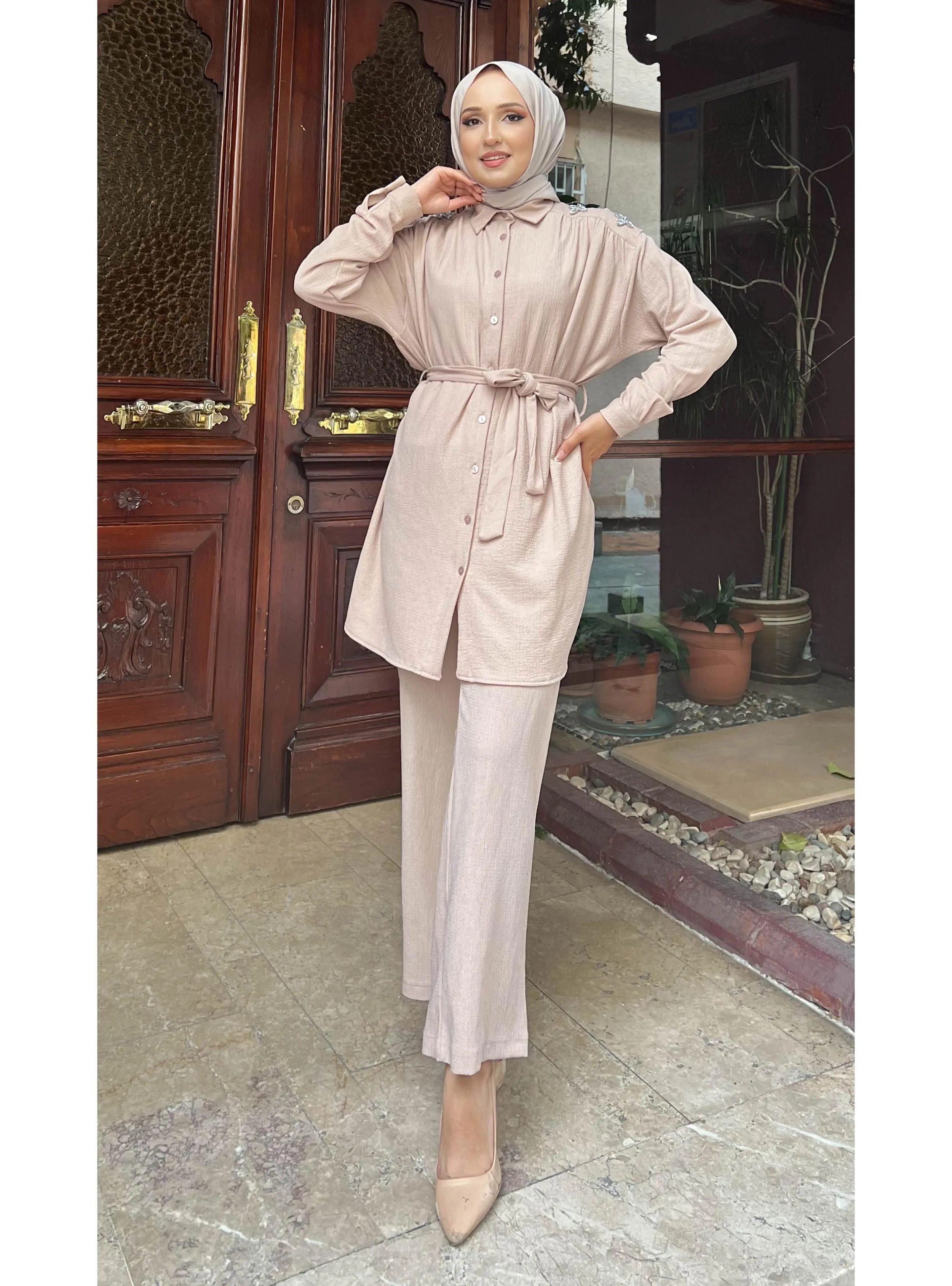 Beige - Suit