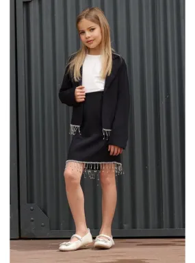 Black - Girls` Suit
