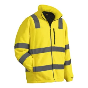 Blakläder Veste de signalisation en polaire, Jaune, Taille unisexe: L