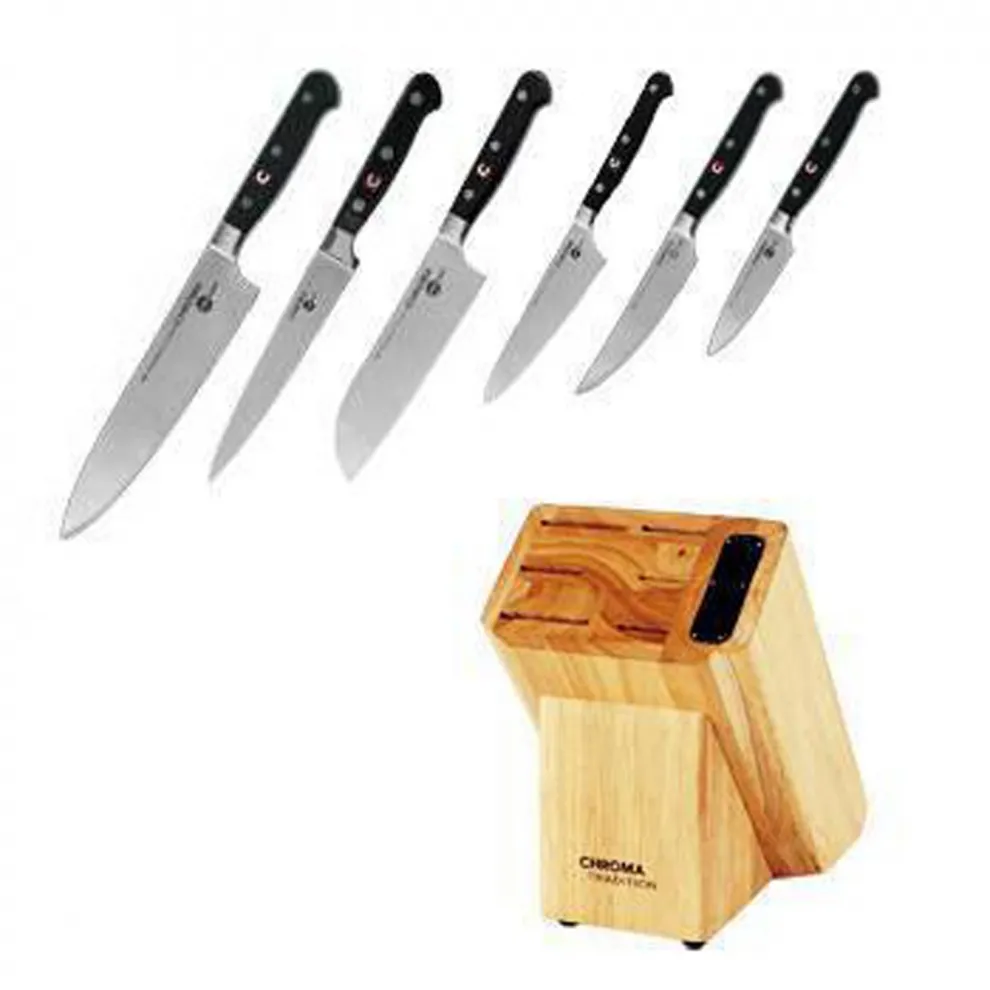 Bloc complet Japan Chef avec 7 pièces (T20S, J01, J03, J06, J08, J09, J12)