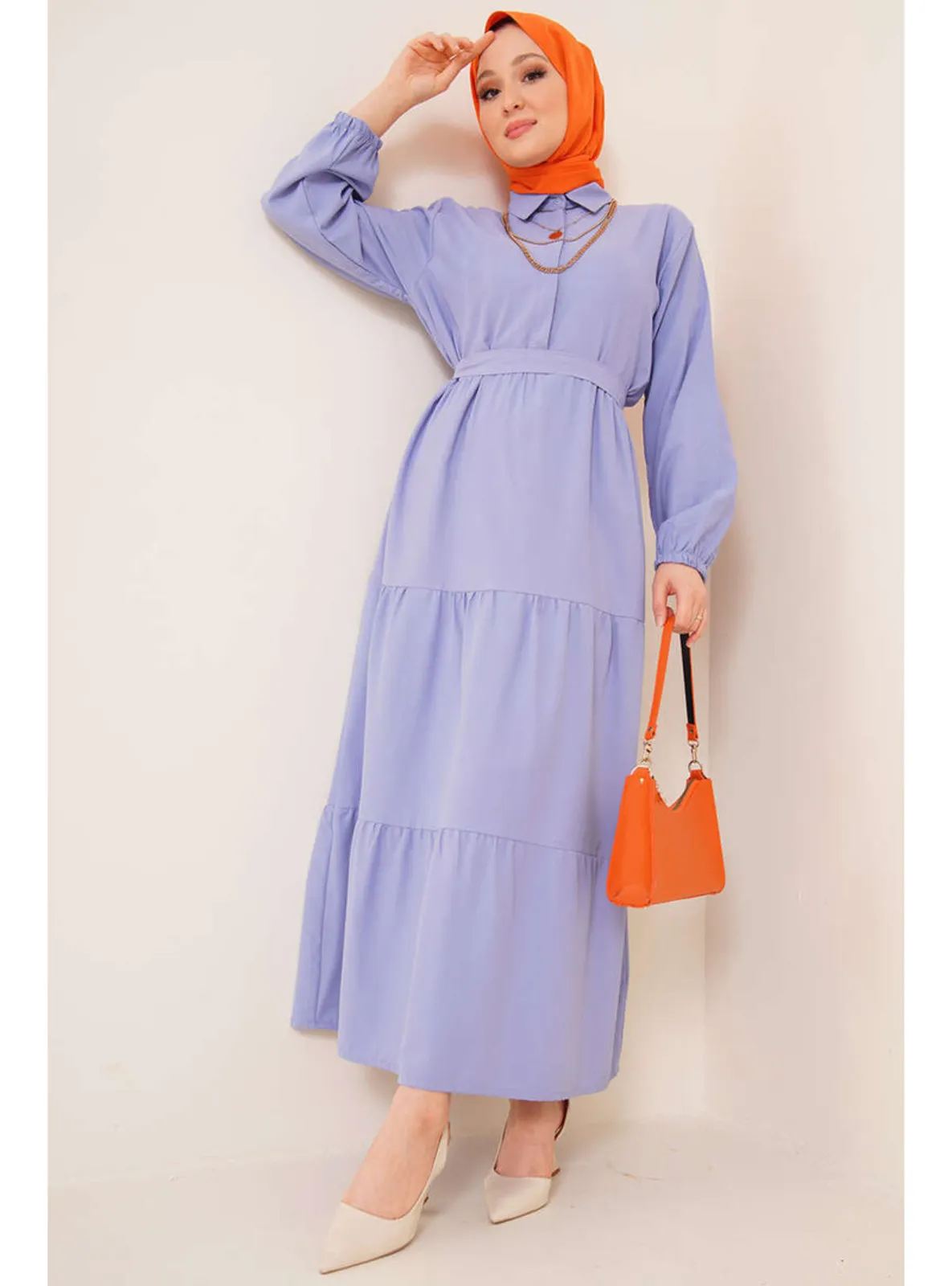 Blue - Modest Dress