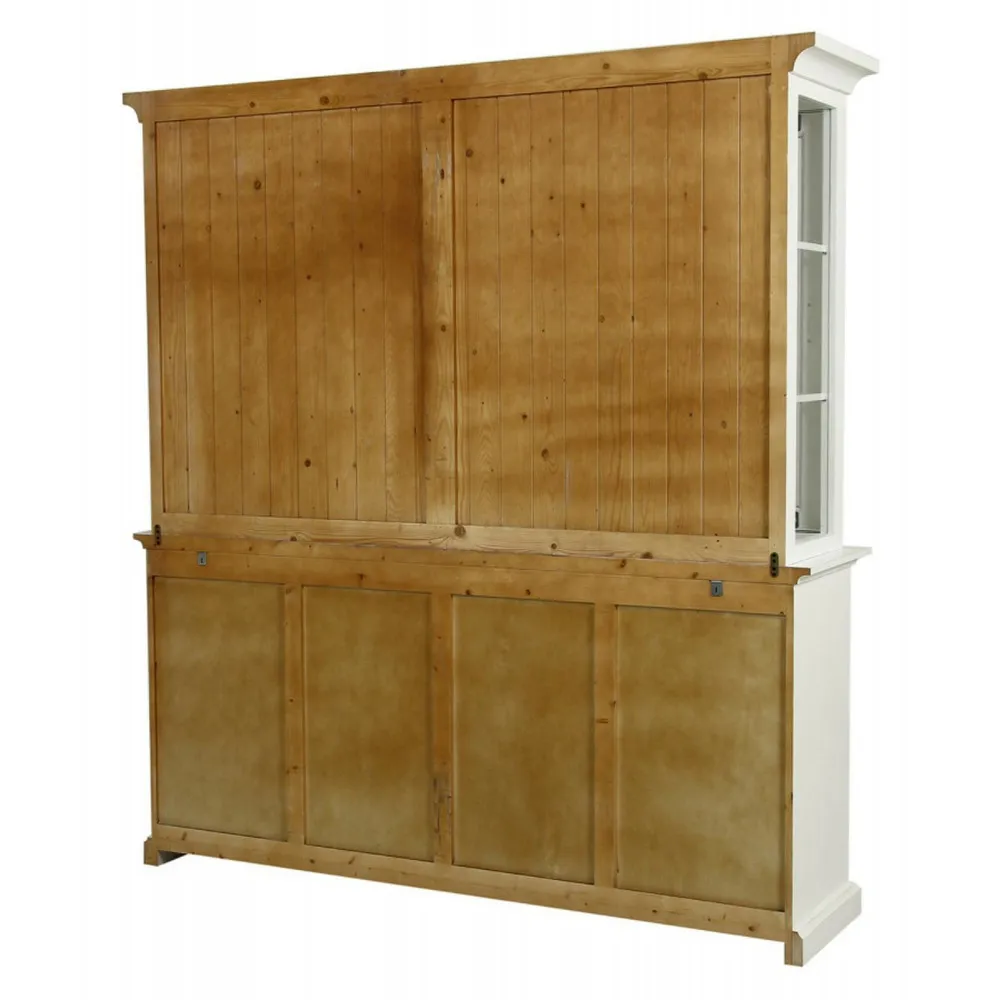 Buffet bois-mdf blanc - vénitiennes interior's