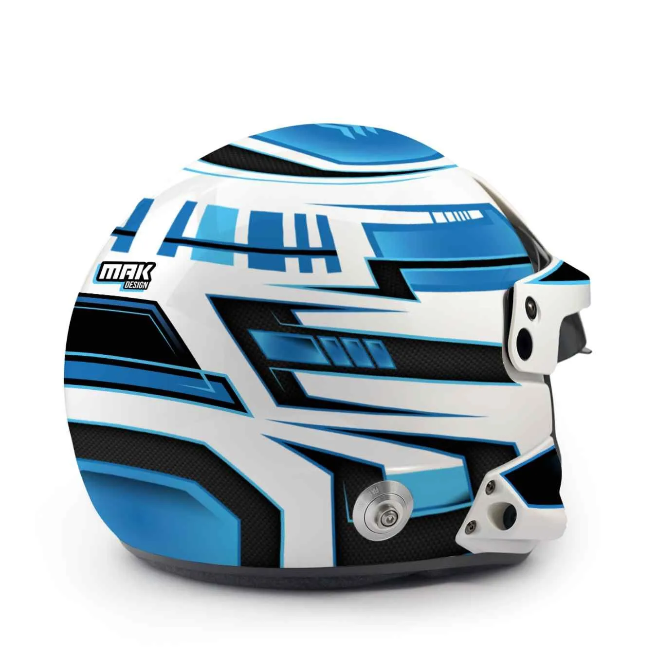 Casque MAG 10 Rally Pro Hans BELL FIA 8859 2015  SA 2020 NEO