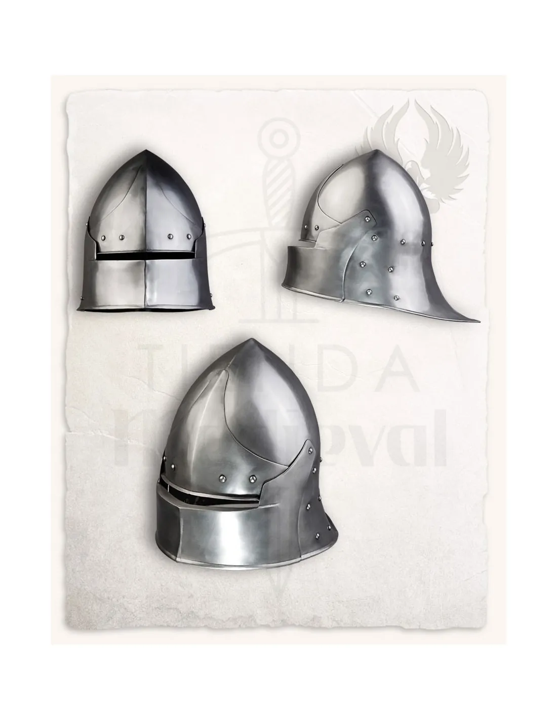Casque Sallet Berthold ⚔️ Boutique Épées