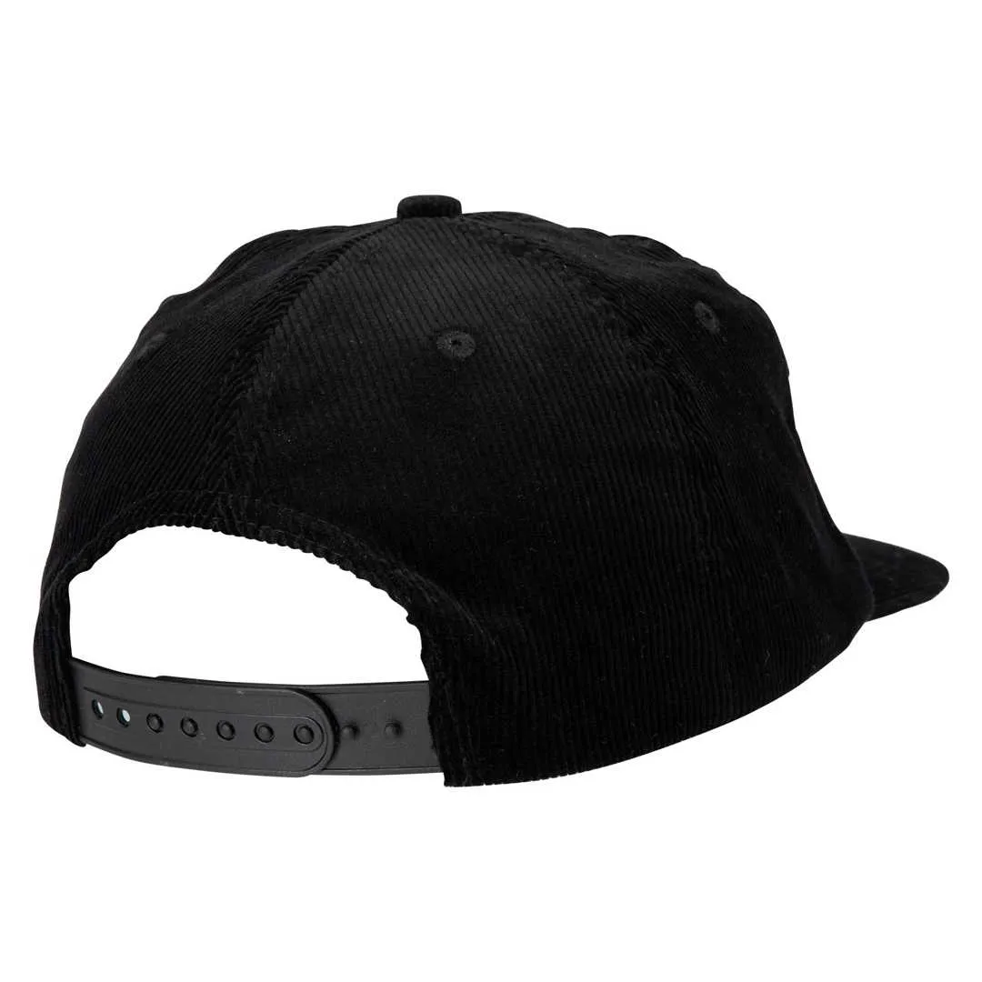 Casquette : SANTA CRUZ SOMMER SPARROW CORD CAP Black - Bamboo Skateshop