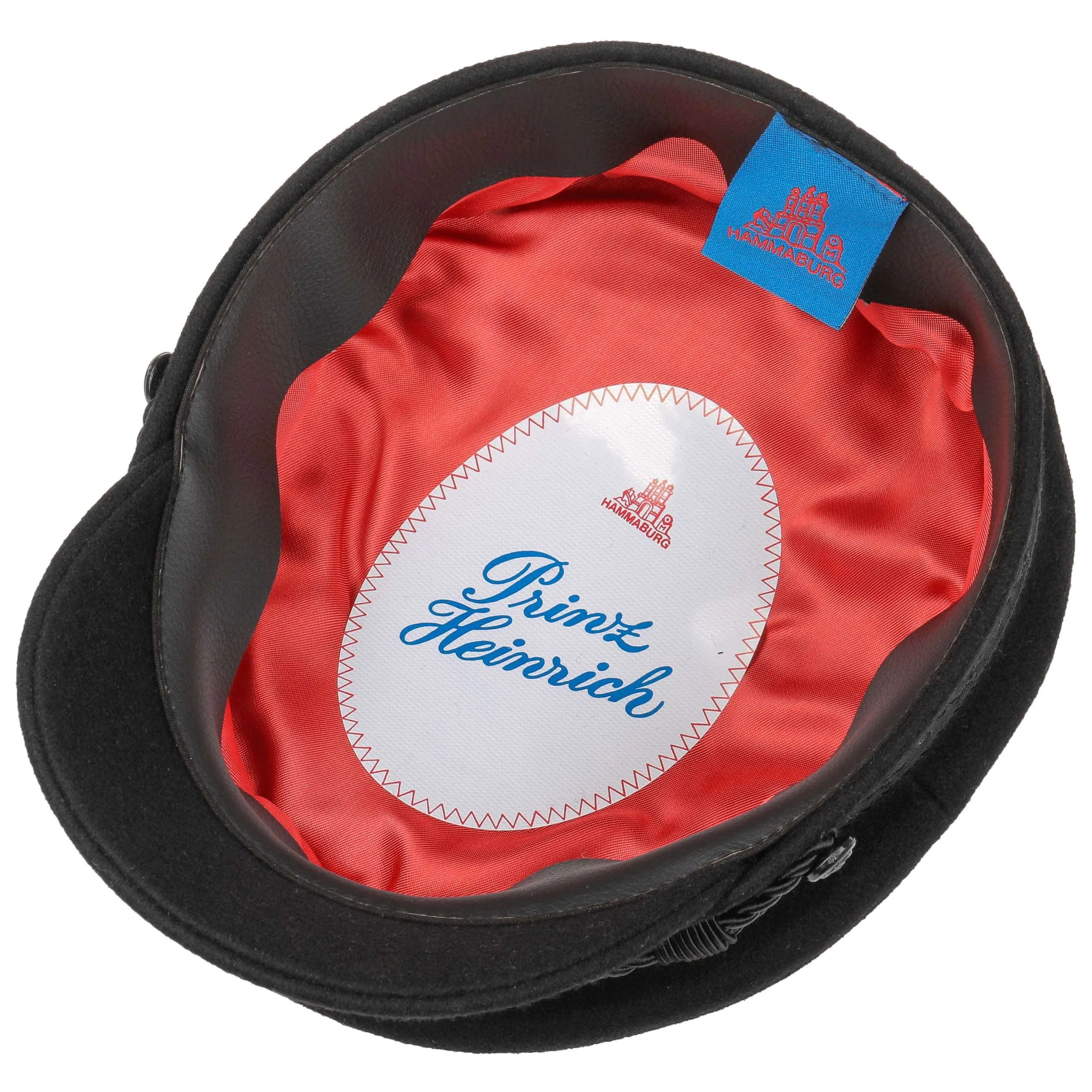 Casquette Black Prince Henry by Hammaburg --> Chapeaux, casquettes & bonnets en ligne ▷ Chapeaushop