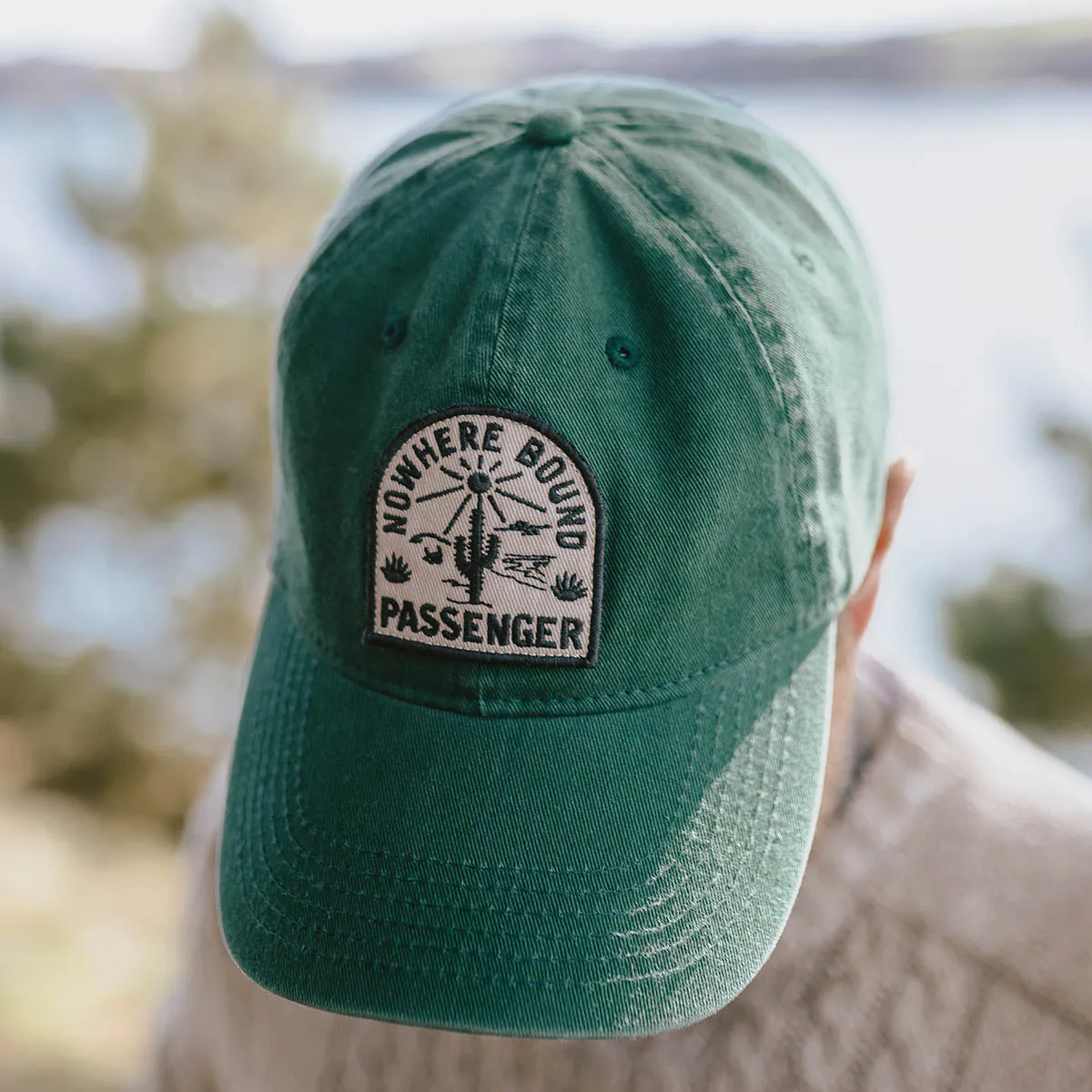 Casquette Snapback en Coton Recyclé Flou - Dark Ivy