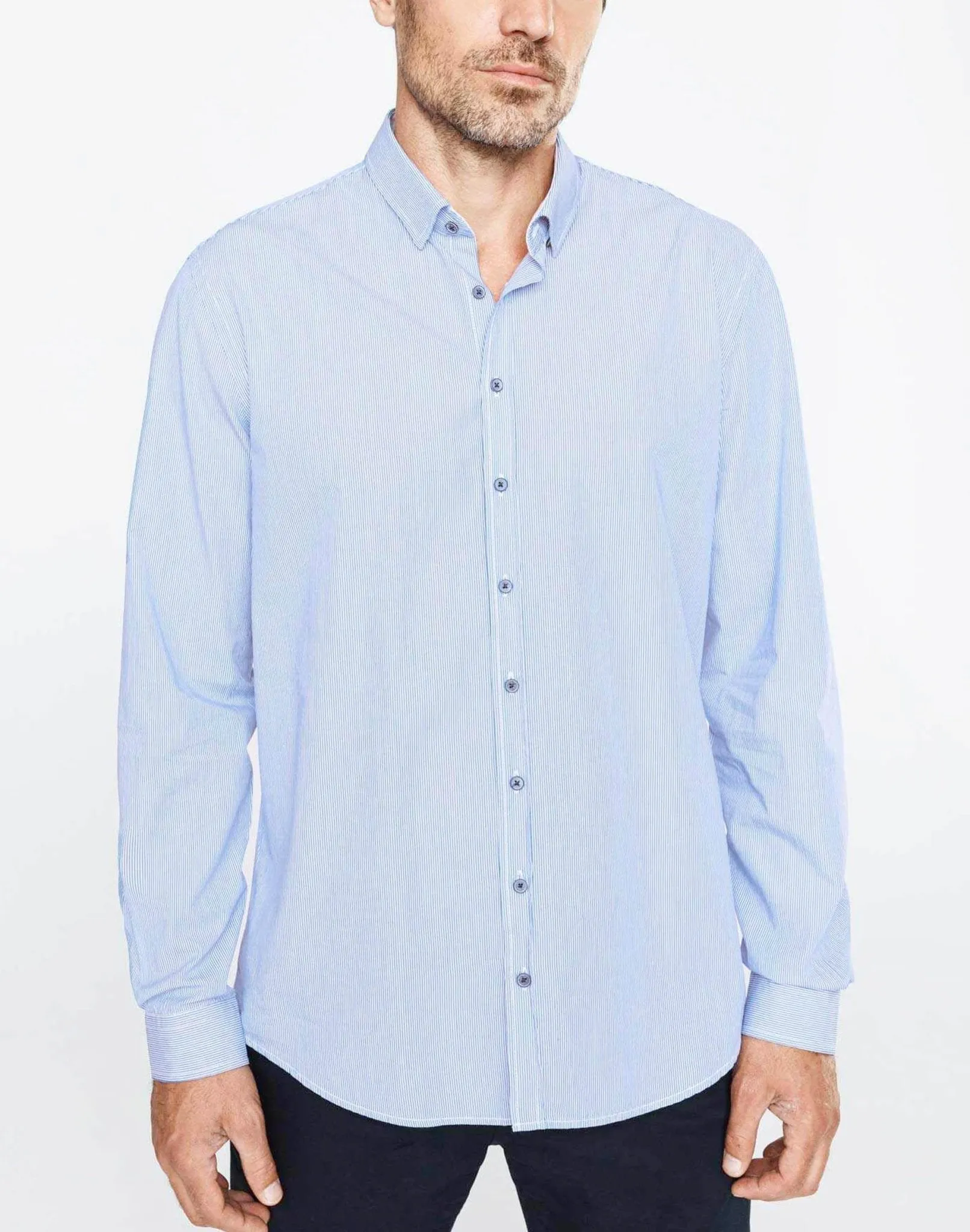 Chemise casual rayée