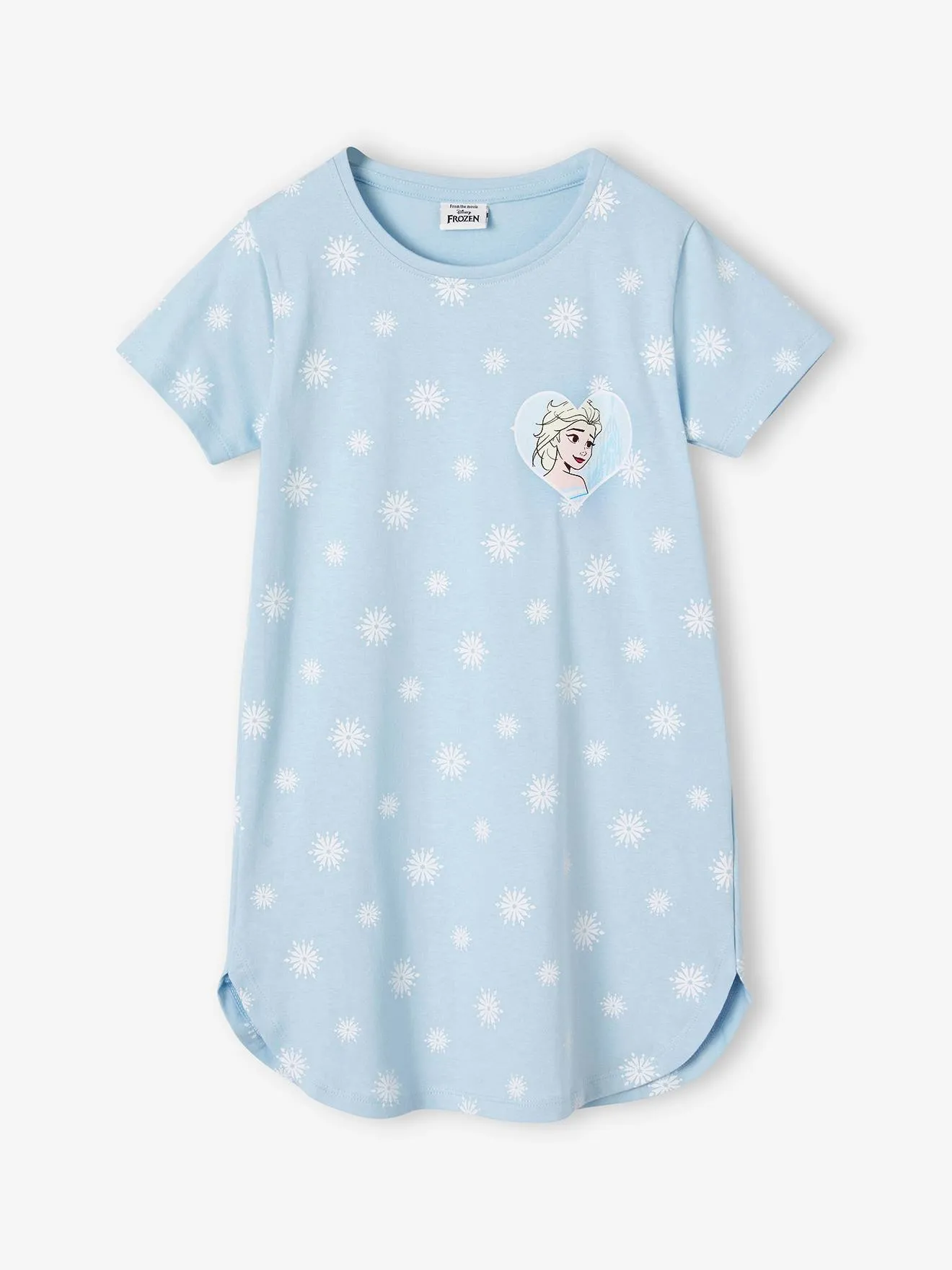 Chemise de nuit Disney® La reine des neiges bleu ciel - Reine des Neiges