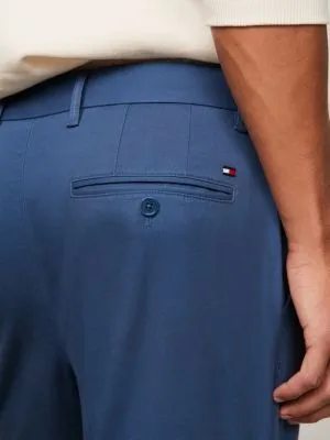 Chino droit en coton Pima stretch | Bleu | Tommy Hilfiger