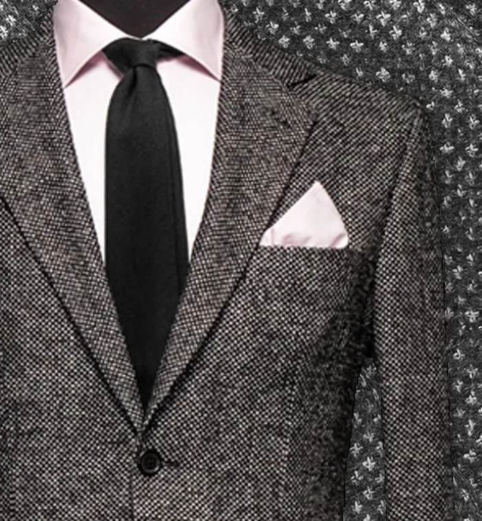 Costume Gris Caviar