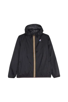 Coupe-vent Droit à Capuche Noir K-way - Homme | Citadium