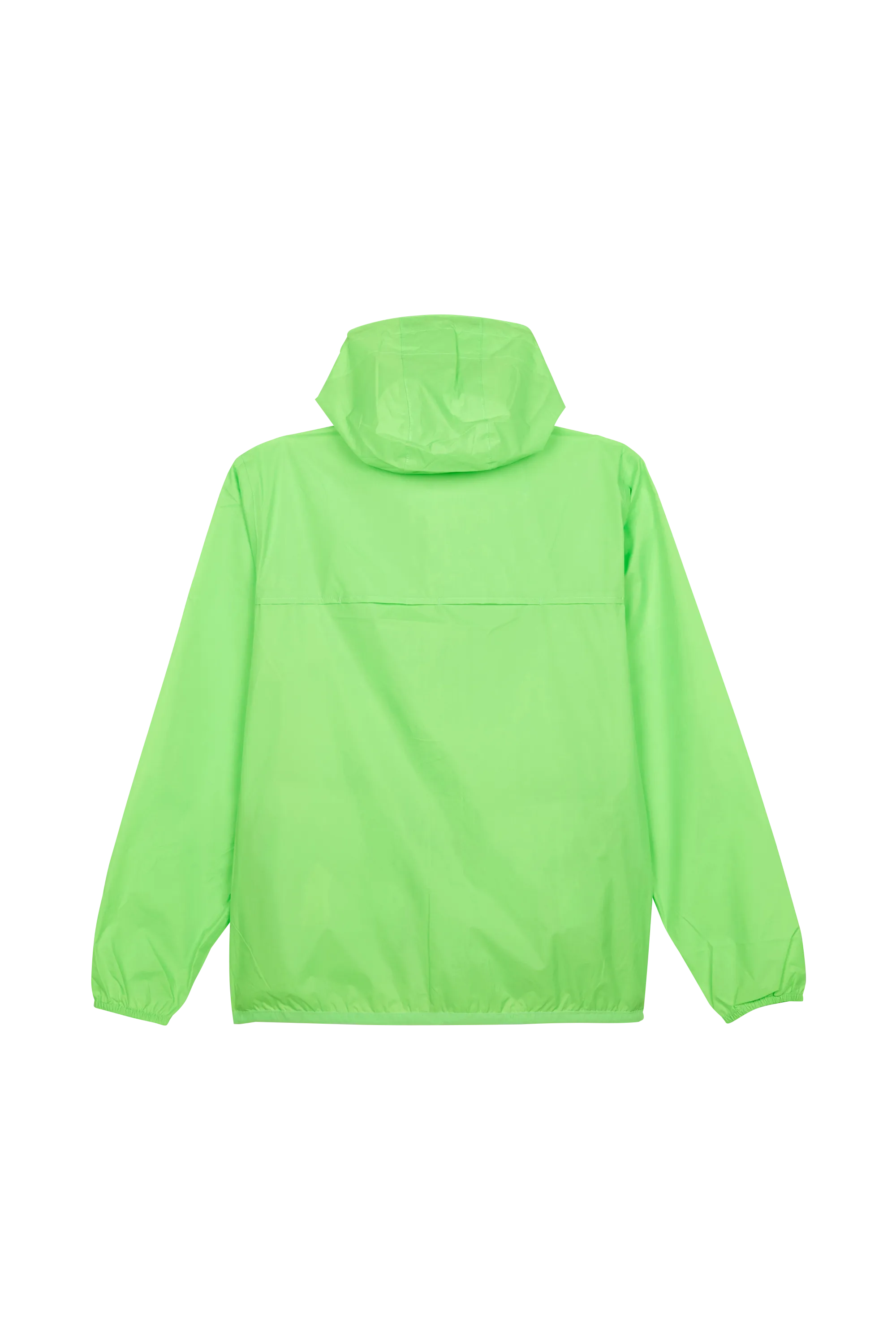 Coupe-vent Droit à Capuche Vert K-way - Homme | Citadium