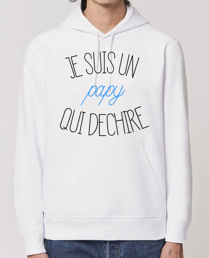Hoodie Je suis un papy qui déchire Par tunetoo