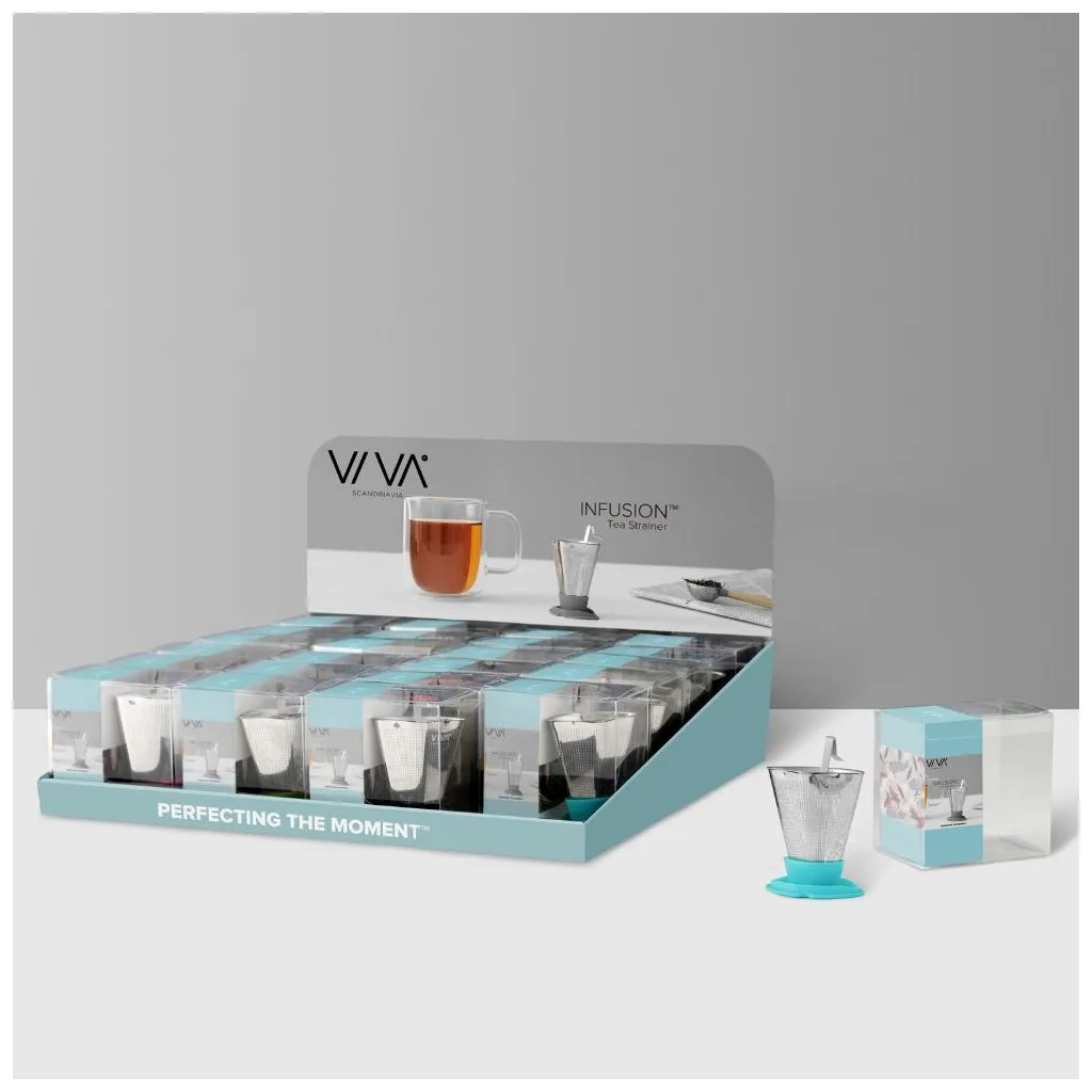 Infuseur à thé INFUSION 9 cm, noir, acier inoxydable, Viva Scandinavia ✔ 9,95 € ⭕ Kulina