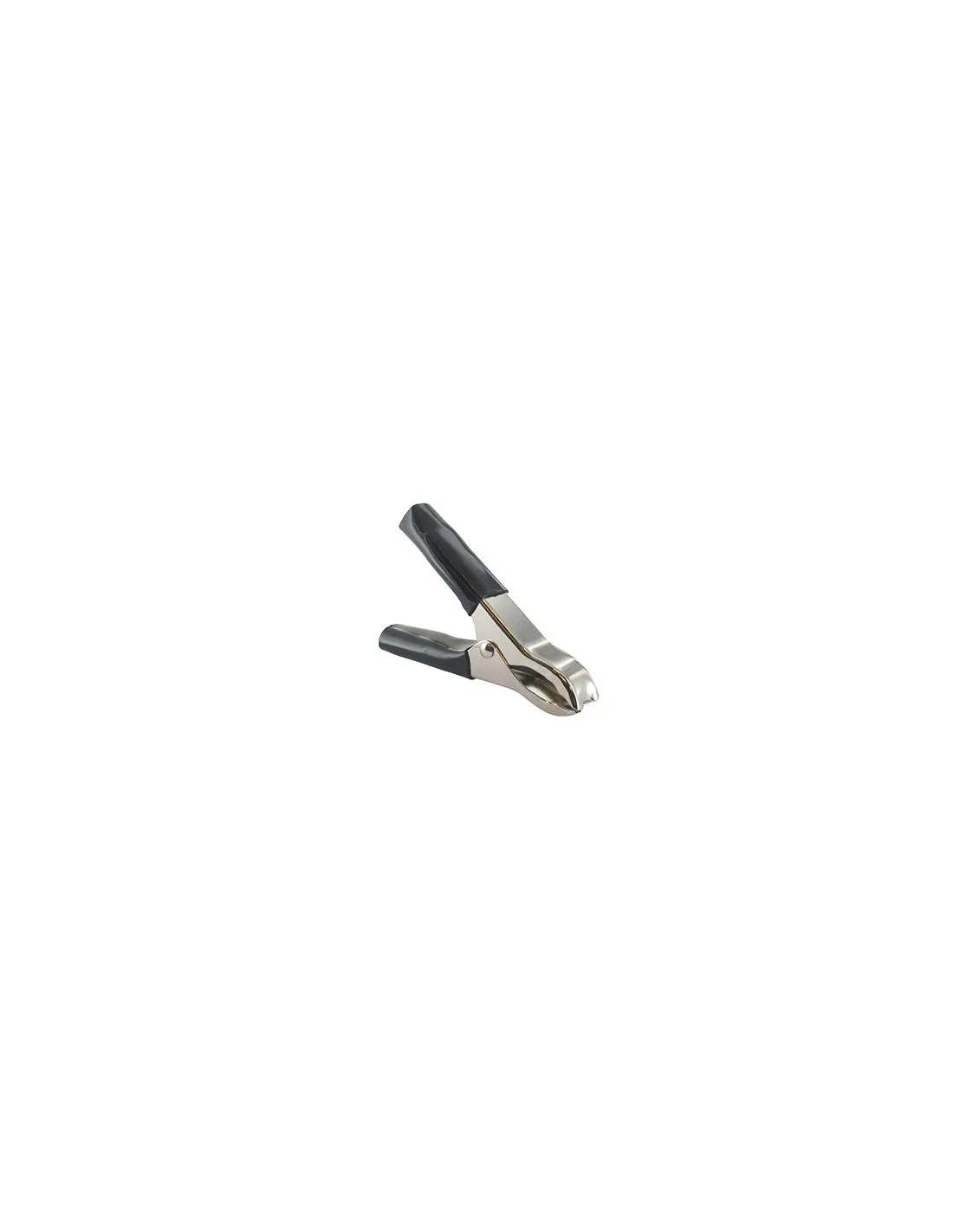 Lot de 10 pinces clip 30A. Gainé noir (positif). Réassort de notre coffret 9218341. - 2101436