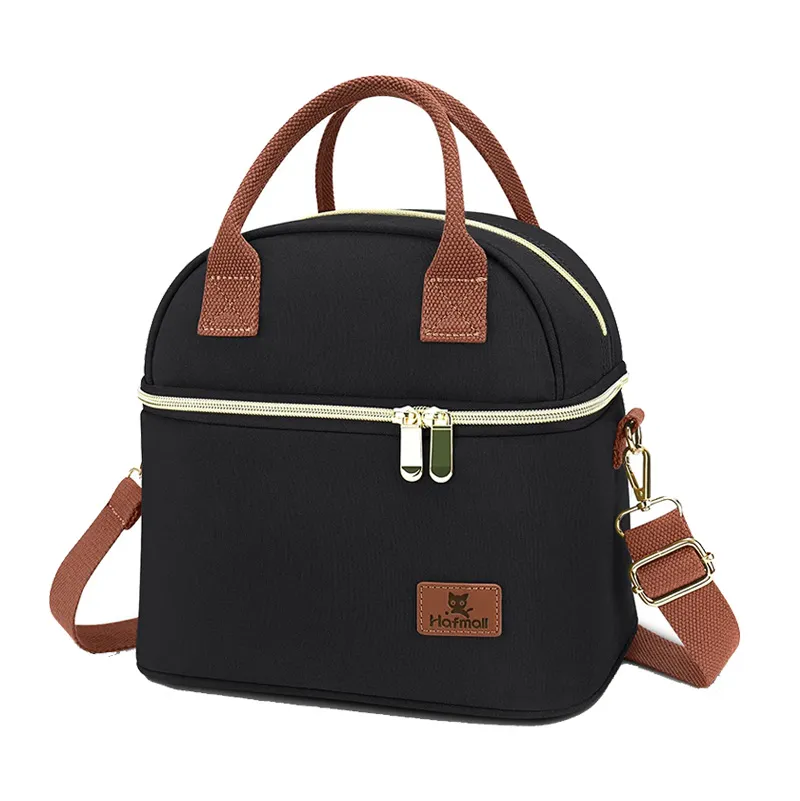 Lunch Bag Isotherme Femme Noir - Shine Boutique