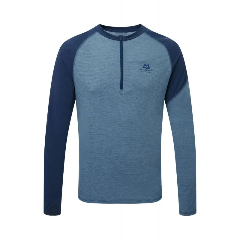 Mountain Equipment Nava LS Zip T - T-shirt homme | Hardloop
