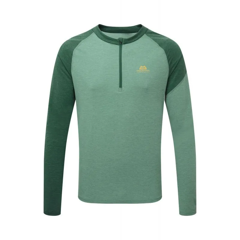 Mountain Equipment Nava LS Zip T - T-shirt homme | Hardloop