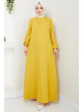 Mustard - Modest Dress