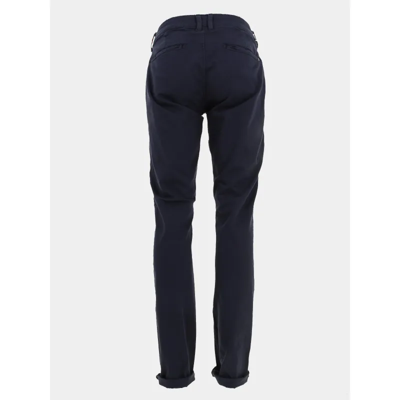 Pantalon chino cesar eclipse bleu homme - Le Temps Des Cerises | wimod