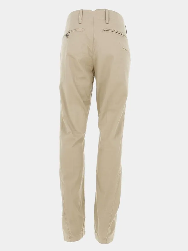 Pantalon chino slim vetar beige homme - G Star | wimod