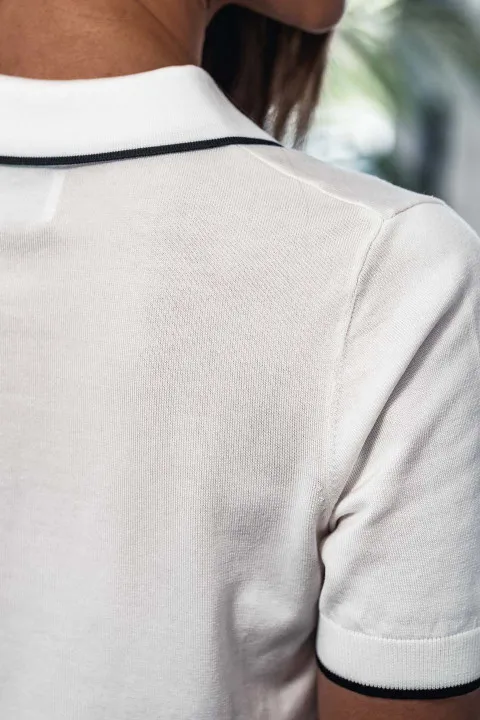 Polo Lorenzo blanc