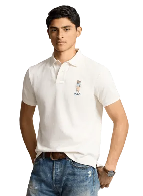 POLO RALPH LAUREN  Polo en coton  - Blanc