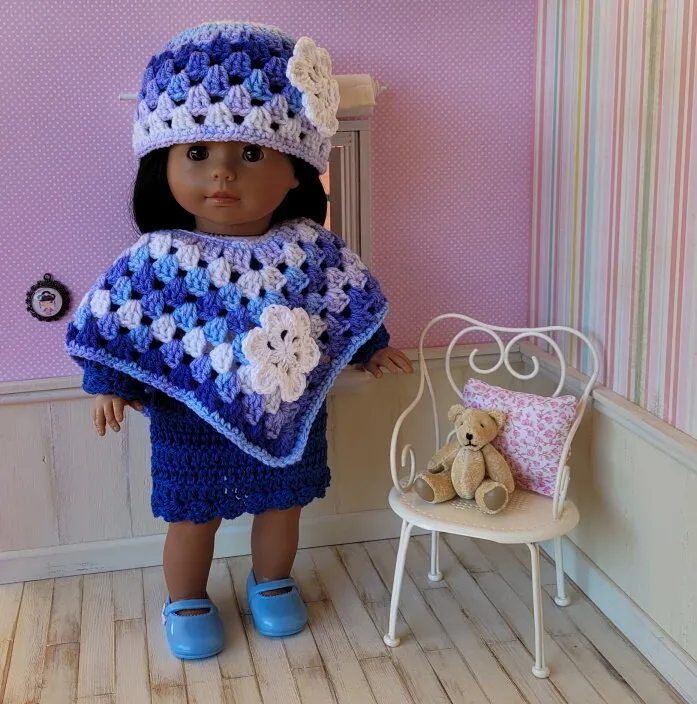 "Armande" patron crochet poupée Ma Corolle
