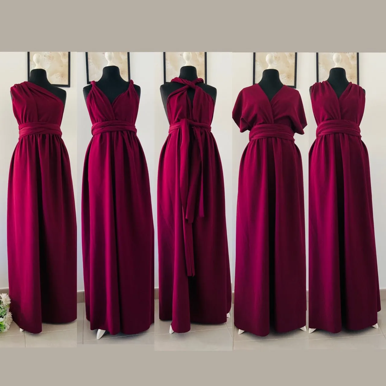 Robe infinity demoiselle d'honneur