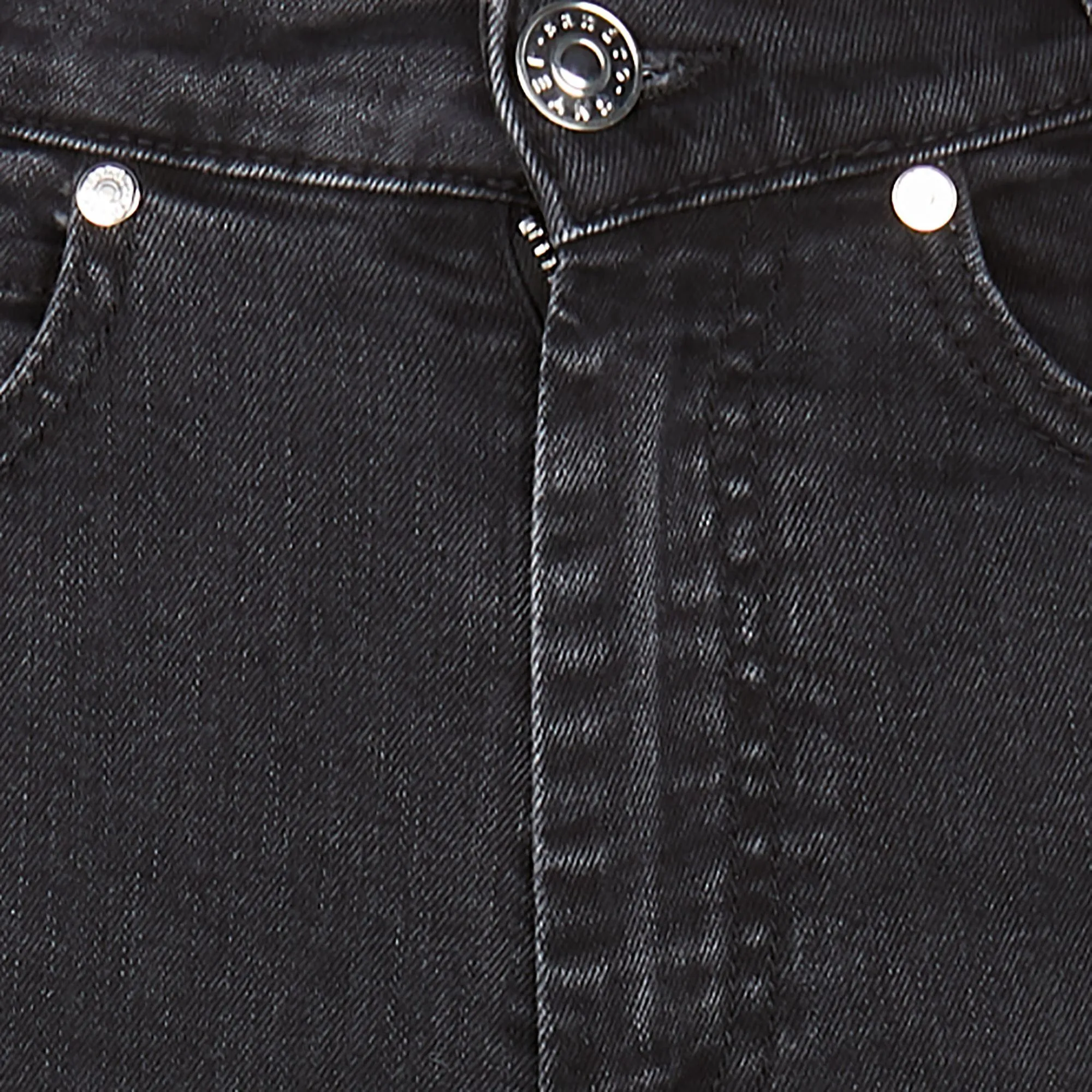 SANDRO  Jean droit taille haute - Noir