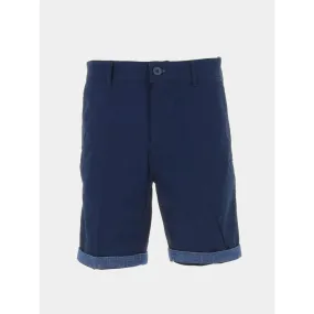 Short chino mically bleu marine homme - Sun Valley | wimod