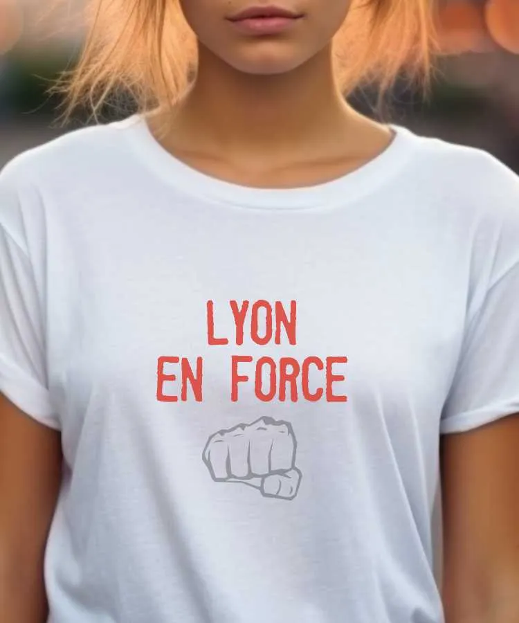 T-Shirt Lyon en force