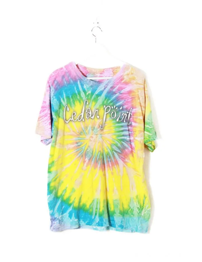 Tshirt Cedar Point Tie & Dye Vintage