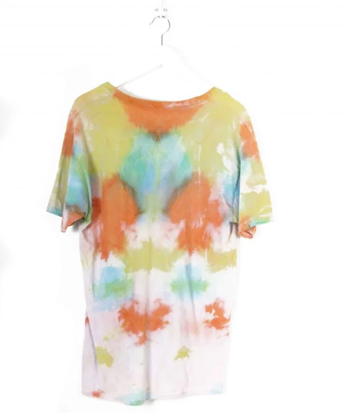 Tshirt Tie & Dye imprimé Multicolor T L