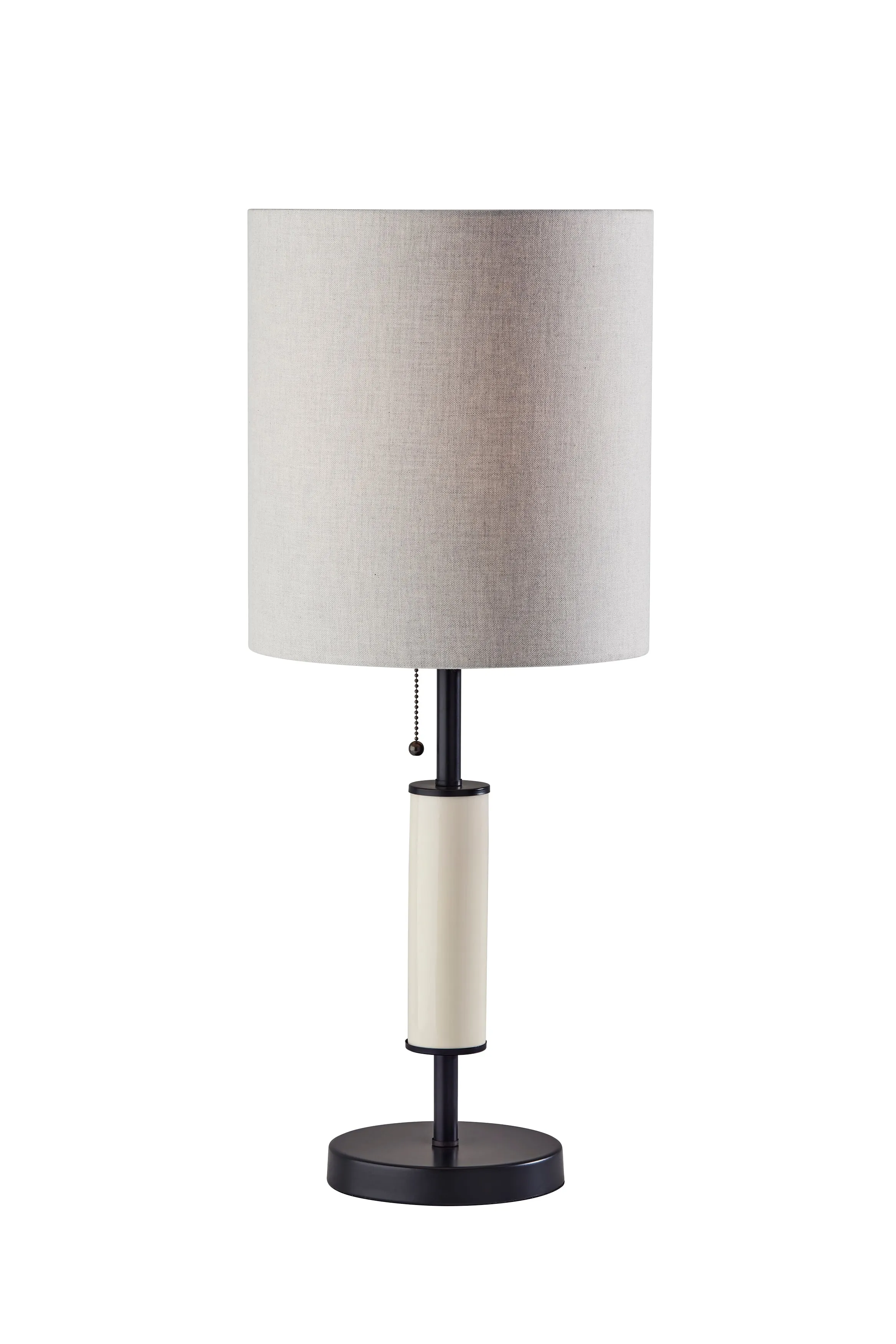 VANESSA Lampe sur table Noir - 1595-01 | ADESSO