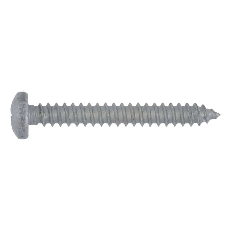 Vis à tôle à tête cylindrique bombée cruciforme
