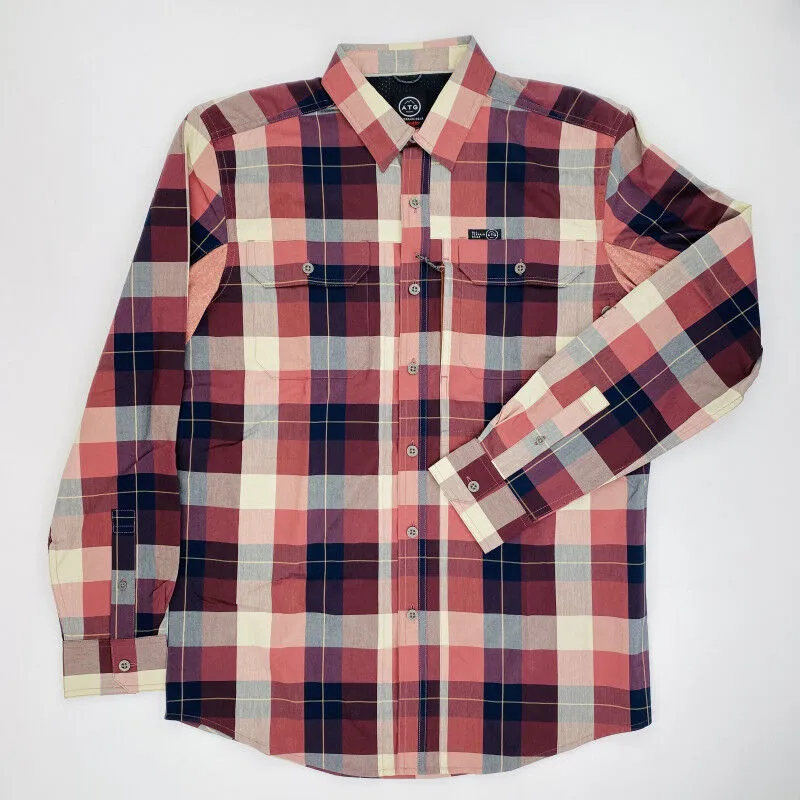 Wrangler Mixed Material Shirt - Seconde main Chemise homme - Multicolore - M | Hardloop